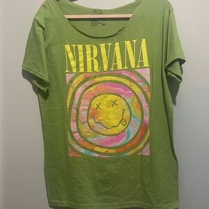 Nirvana Green T-Shirt